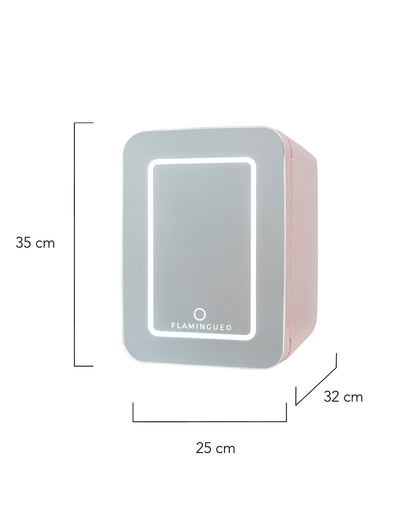 Nevera Cosméticos con espejo 10L - GRIMMY