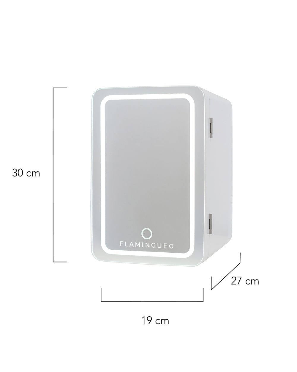 Nevera Cosméticos con espejo 6,5L - SANDER