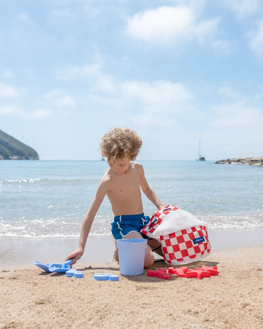 Mochila para juguetes de playa antiarena – MESSIER
