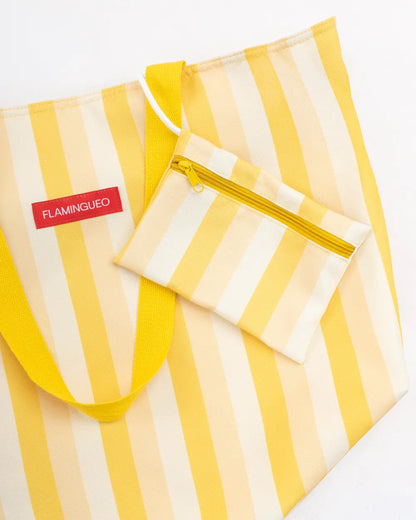 Bolso de playa grande con cremallera – BRUNET