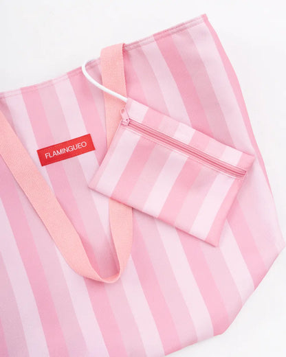 Bolso de playa grande con cremallera – BRUNET