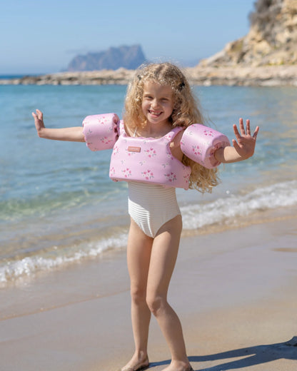 Chaleco flotador infantil con mangas – CLOVER