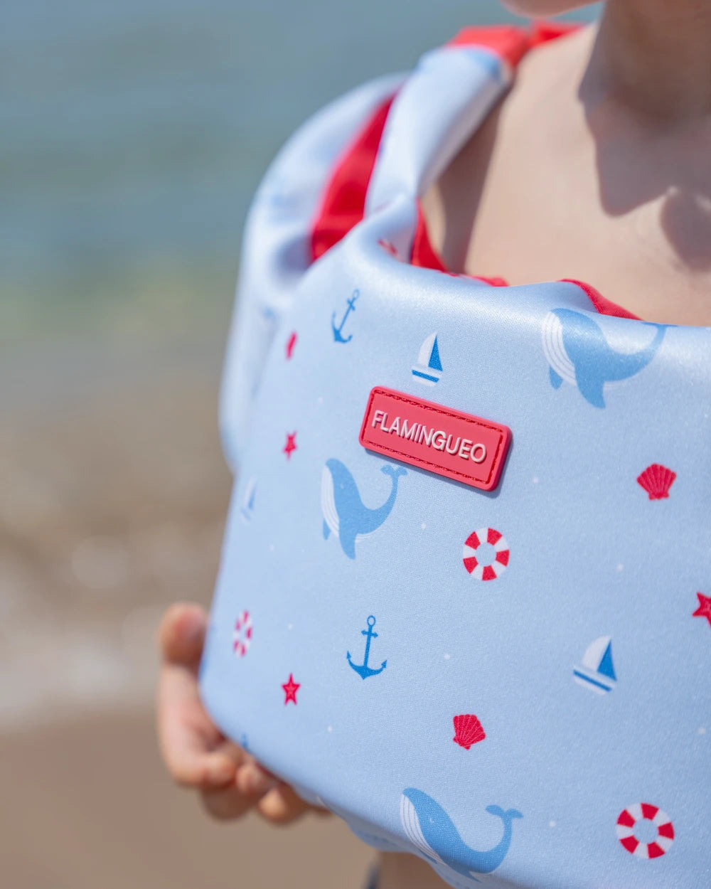 Chaleco flotador infantil con mangas – MARLON