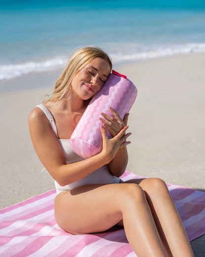 Cojín hinchable de playa microfibra – BRISDA