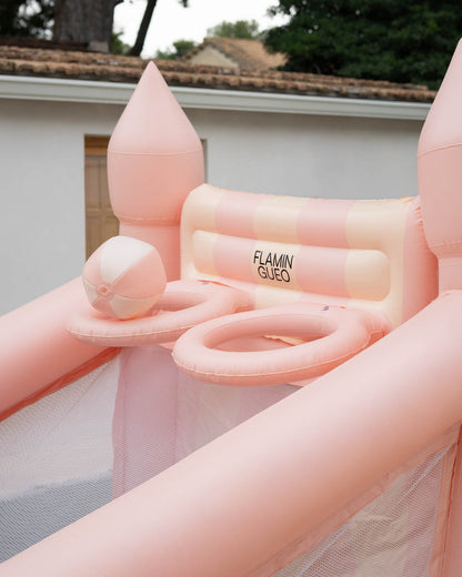 Canasta hinchable grande kids - CREAM