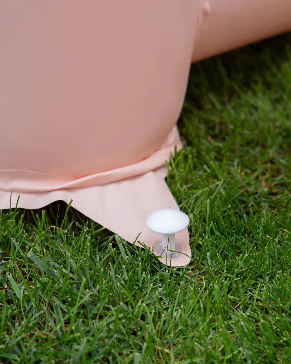 Canasta hinchable grande kids - CREAM