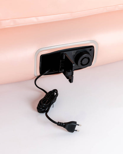 Canasta hinchable grande kids - CREAM