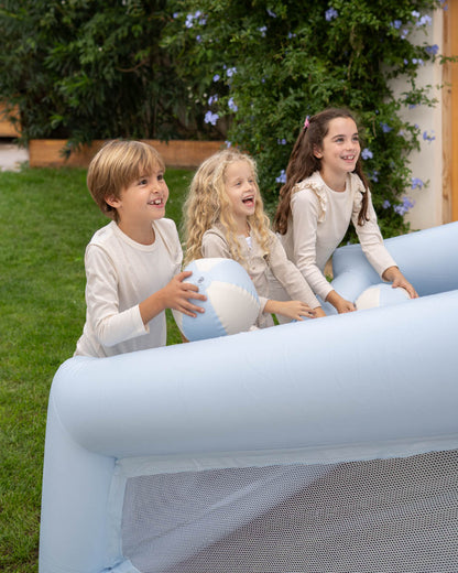 Canasta hinchable grande kids - CREAM