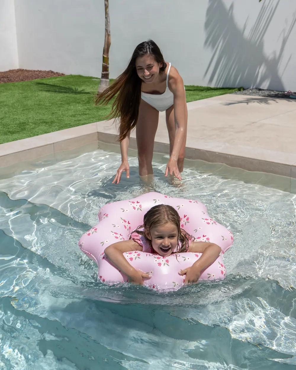 Flotador donut infantil con forma ondulada – WAVY