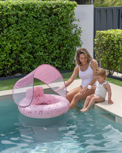 Flotador bebé con asiento y capota – LEONOR