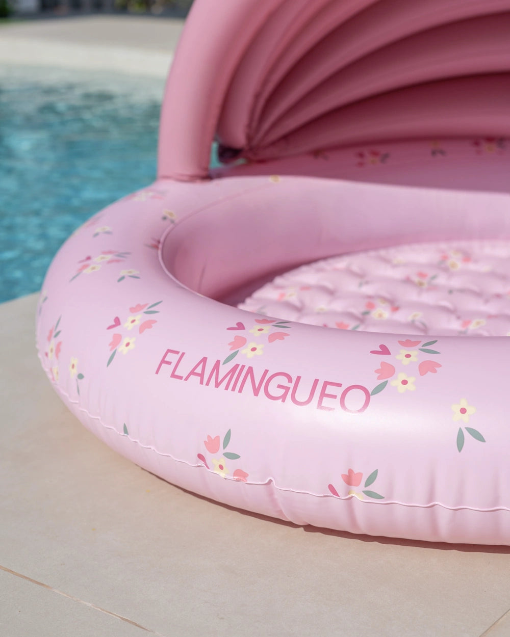 Mini piscina infantil con toldo para jardín – PETUNIA