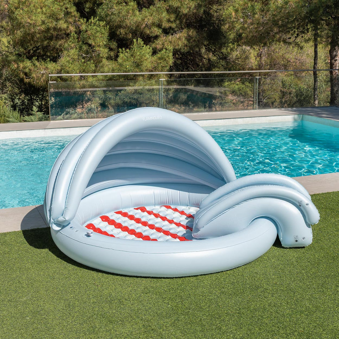 Piscina infantil con tobogán y aspersor – RINGO