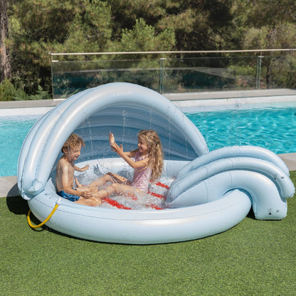 Piscina infantil con tobogán y aspersor – RINGO