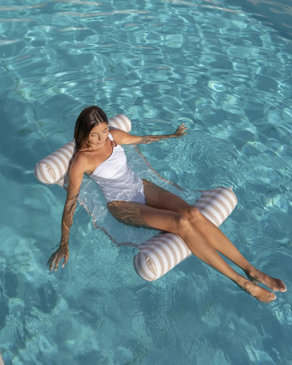 Hamaca flotante para piscina con rejilla – NILO