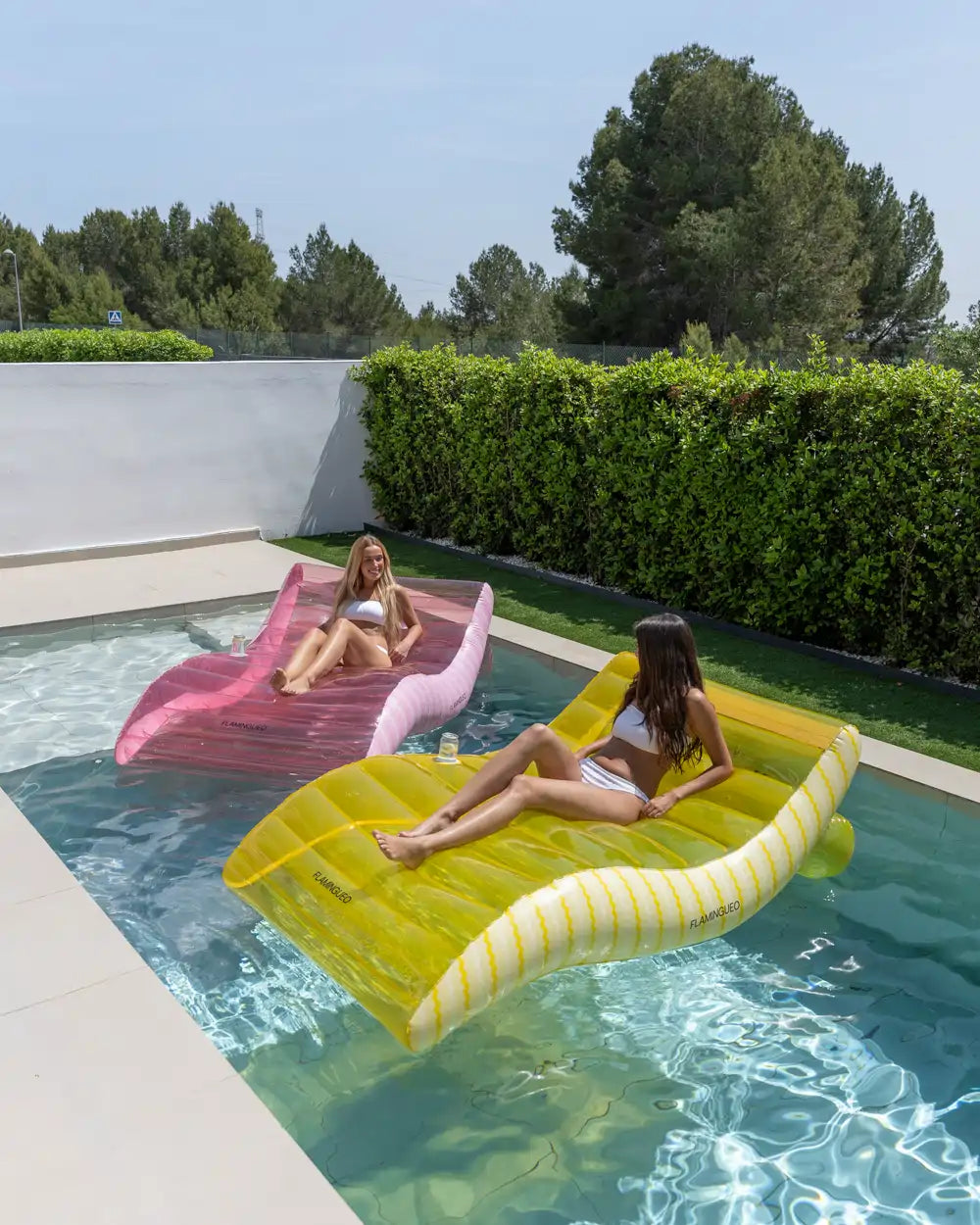Colchoneta hinchable para piscina extragrande – SWELLA