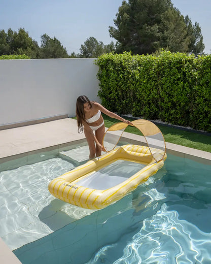 Colchoneta hinchable con parasol – BELMONDO
