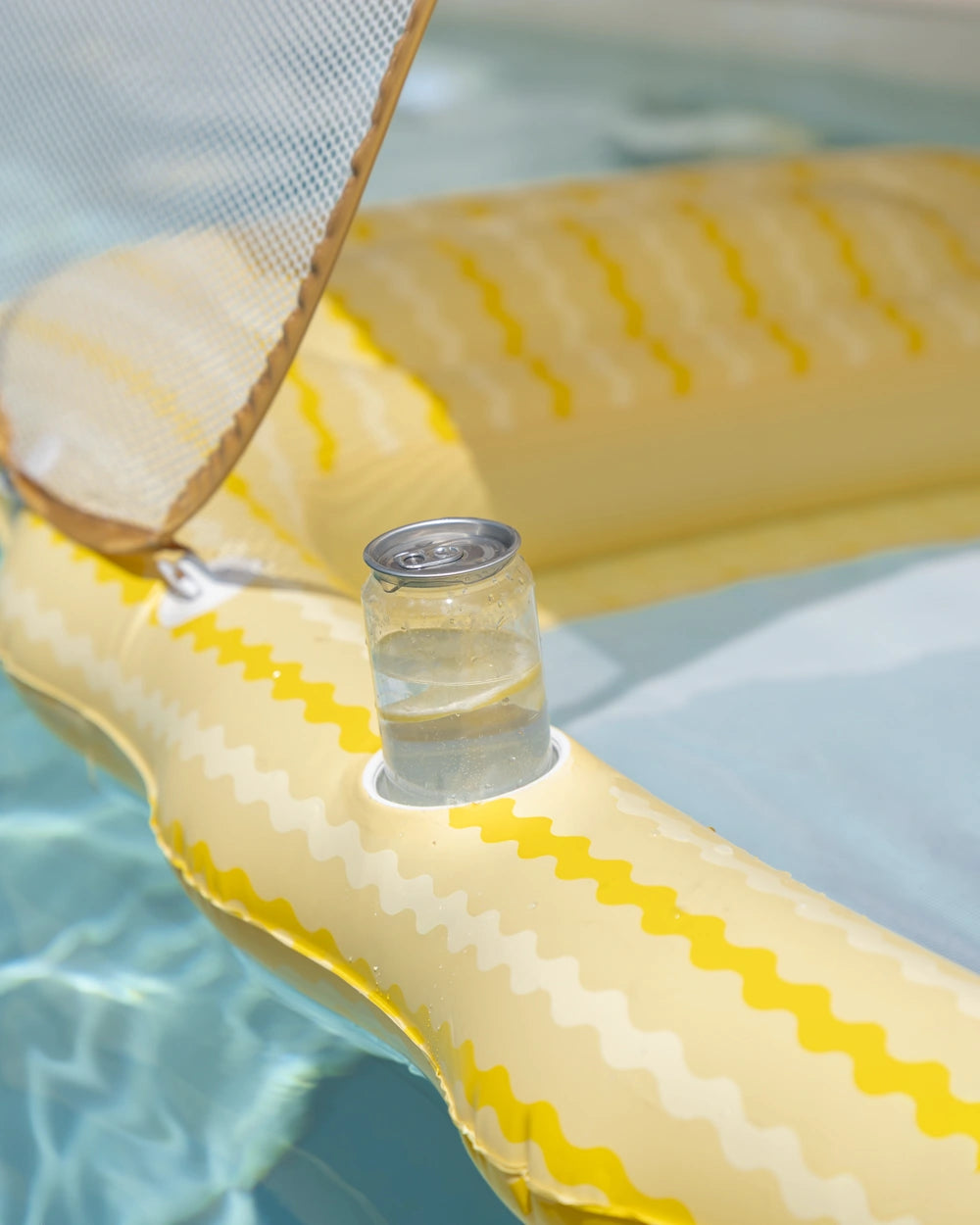 Colchoneta hinchable con parasol – BELMONDO