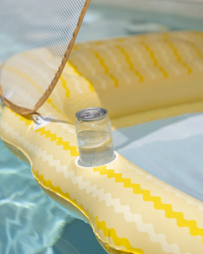 Colchoneta hinchable con parasol – BELMONDO