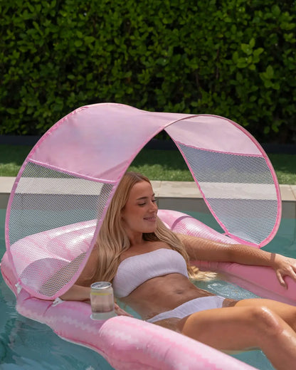 Colchoneta hinchable con parasol – BELMONDO