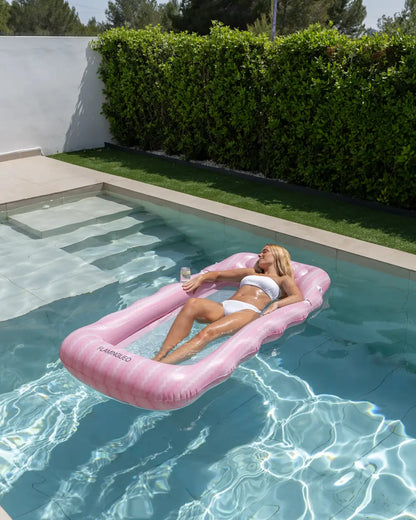 Colchoneta hinchable con parasol – BELMONDO