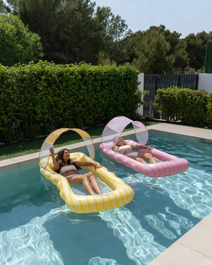 Colchoneta hinchable con parasol – BELMONDO
