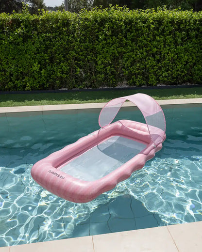 Colchoneta hinchable con parasol – BELMONDO