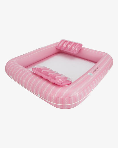 Colchoneta hinchable doble con rejilla – LOLA