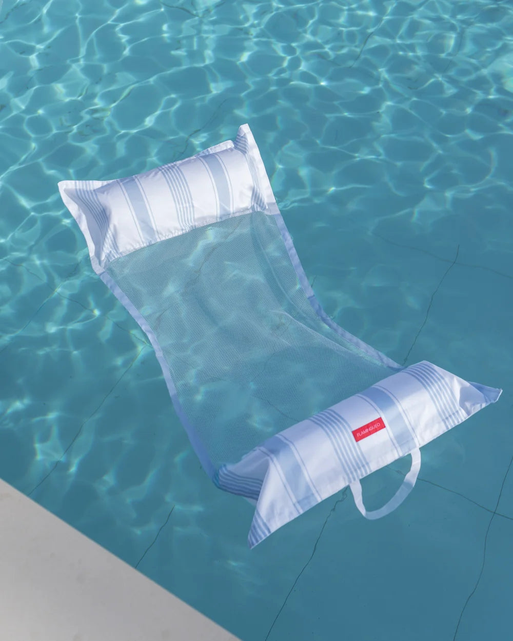 Flotador hamaca premium con rejilla para piscina – AZORES