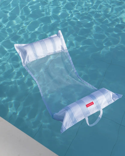 Flotador hamaca premium con rejilla para piscina – AZORES