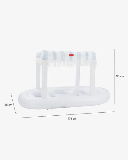 Bar flotante para piscina con toldo – SALDUBA