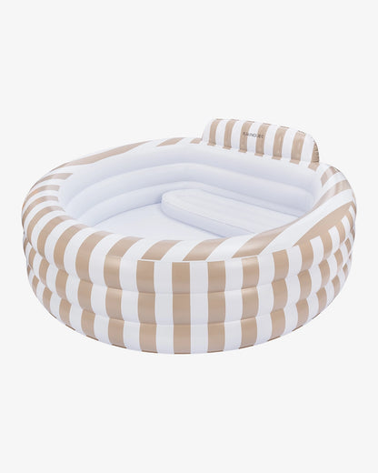 Piscina inflable grande con asiento para jardín – OCEANA