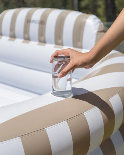 Piscina inflable grande con asiento para jardín – OCEANA