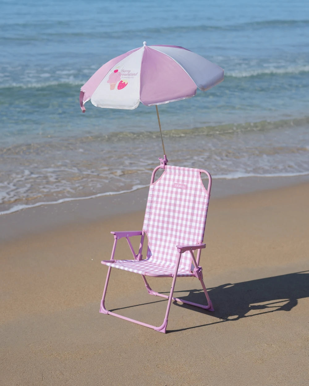 Silla de playa infantil con sombrilla – FRAGOLA