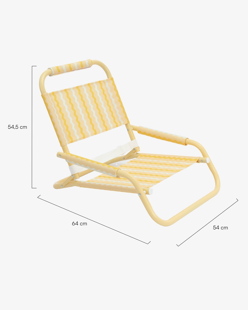 Silla de playa baja plegable – BAMBINA