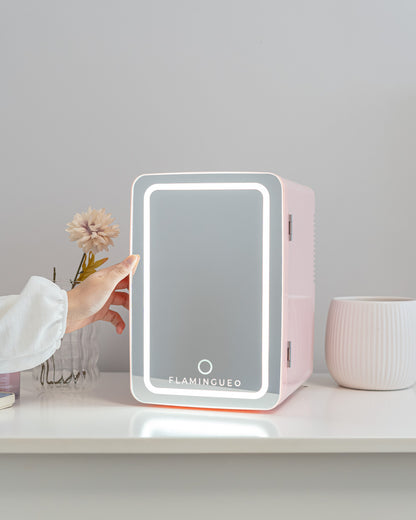 Nevera Cosméticos con espejo 6,5L - SANDER