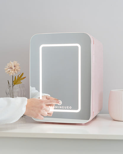 Nevera Cosméticos con espejo 10L - GRIMMY