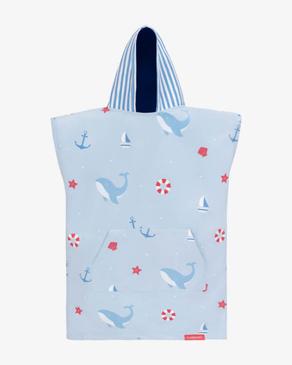 Poncho de playa infantil de microfibra – NORI