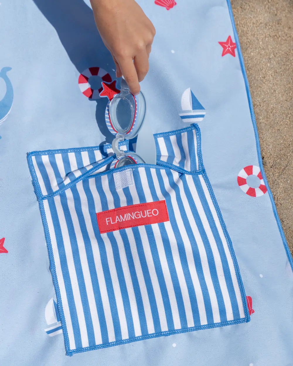 MARIN - MICROFIBER TOWEL OCEAN HUGS