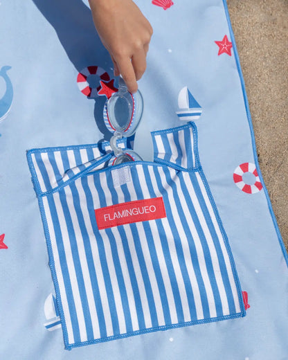 MARIN - MICROFIBER TOWEL OCEAN HUGS