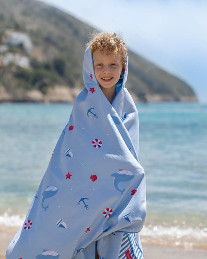 MARIN - MICROFIBER TOWEL OCEAN HUGS