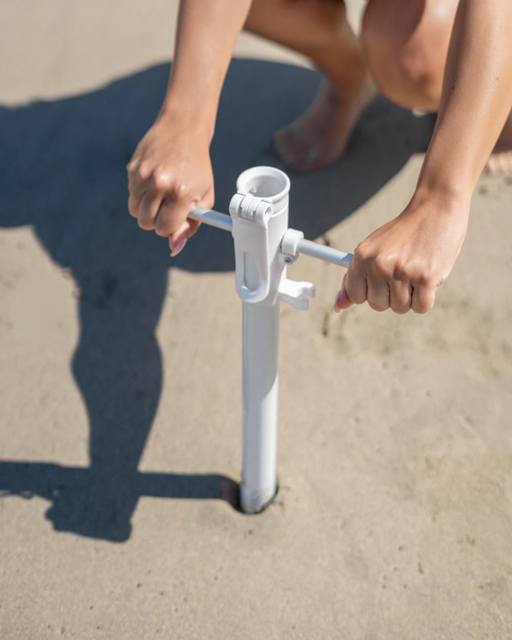 Sombrilla de playa compacta premium – GROOVIE