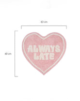 Alfombrilla de baño corazón - DEJA VU - Flamingueo