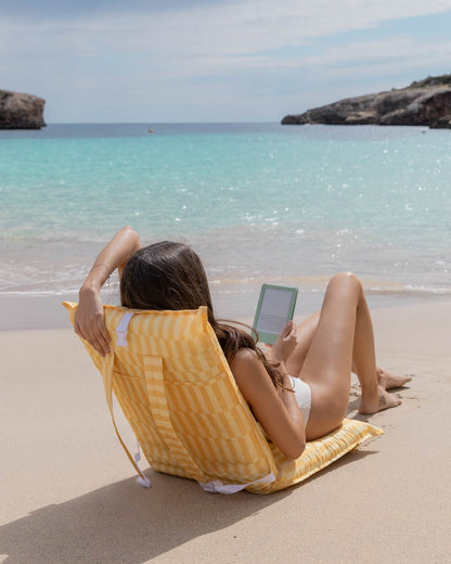 Asiento plegable playa amarillo - BLAKE - Flamingueo