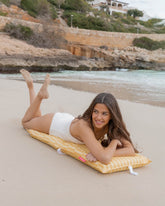 Asiento plegable playa amarillo - BLAKE - Flamingueo