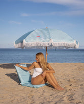 Asiento plegable playa azul - BLAKE - Flamingueo