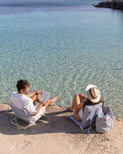 Asiento plegable playa azul - NELSON - Flamingueo