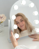 Espejo luces LED arqueado - ERIN - Flamingueo