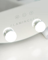 Espejo luces LED circular - JASMINE - Flamingueo