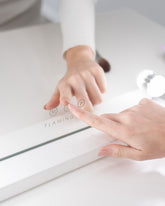 Espejo luces LED semicircular - DREAM - Flamingueo