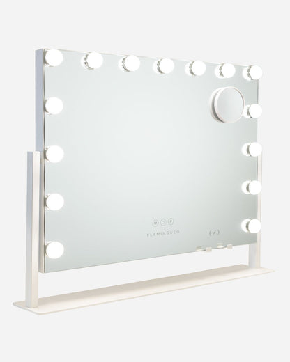 Espejo maquillaje con luz LED - BELLA - Flamingueo